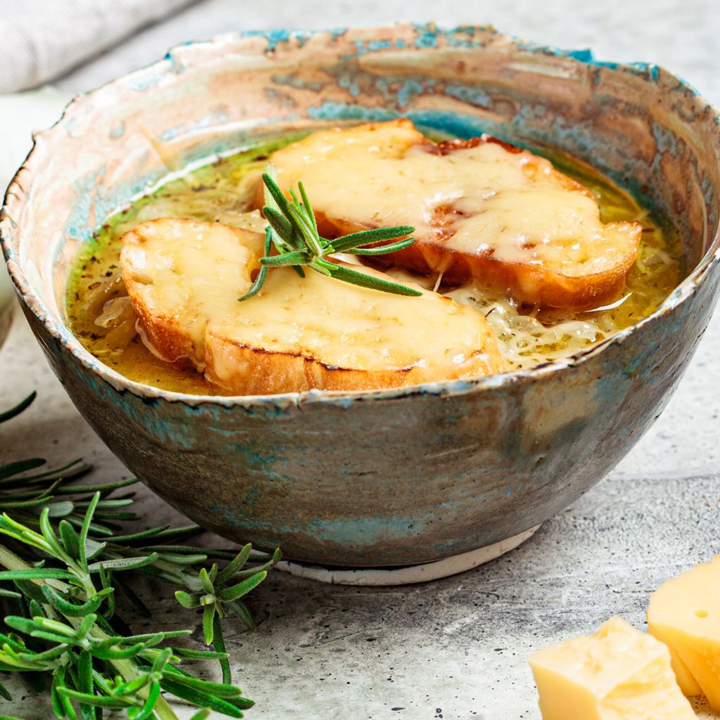 đ§
Soupe Ă lâoignon gratinĂ©e