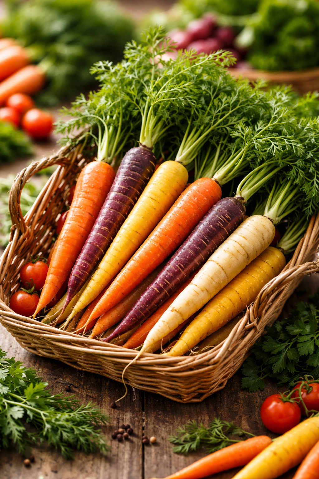 Carottes Multi-couleurs