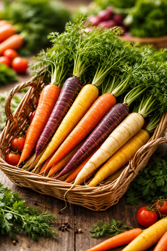 Carottes Multi-couleurs